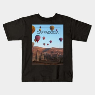 Cappadocia Hot Air Balloon Kids T-Shirt